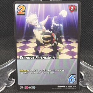 UniVersus: My Hero Academia CCG Strange Friendship Card #15/18